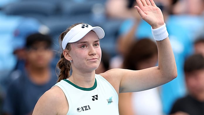 Рыбакина возглавляет рейтинг WTA в режиме реального времени по ходу Открытого чемпионата США